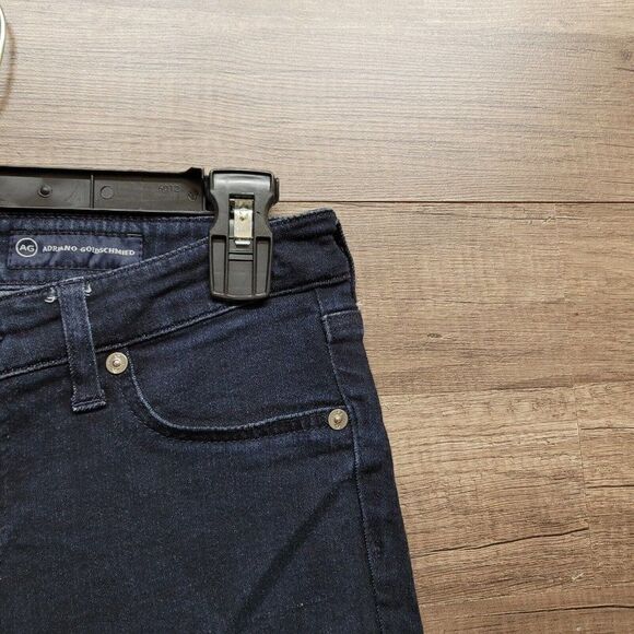 AG Adriano Goldschmied The Jegging Super Skinny Fit Jeans Womens 28 Dark Blue - Picture 6 of 15